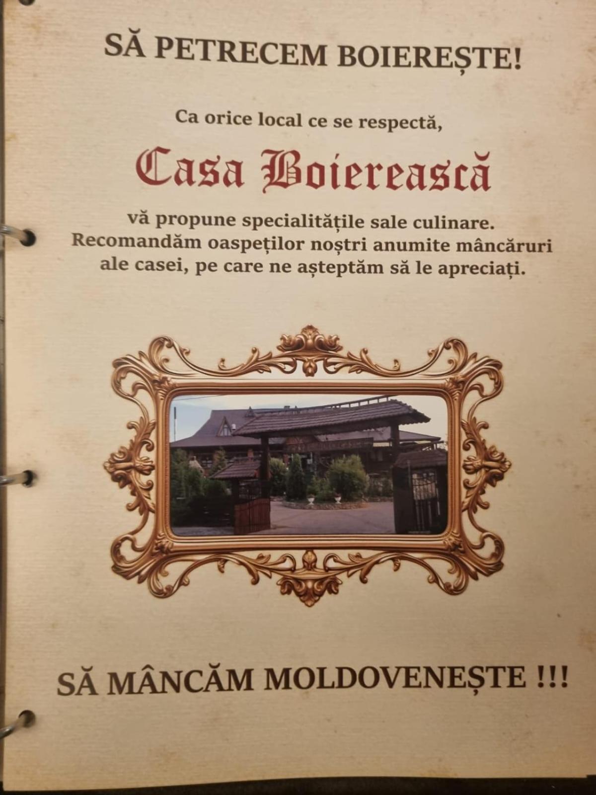 Hotel Casa Boiereasca Jassy Zewnętrze zdjęcie